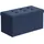 Songmics Sitzbank mit Stauraum Mitternachtsblau 38 x 76 x 38 cm