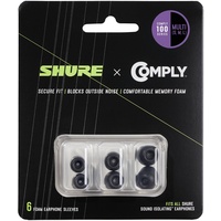 Shure EACYF1-6KIT Kopfhörer-/Headset-Zubehör Ohrstöpsel-Aufsätze