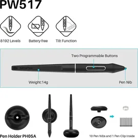 Huion Kamvas 13 Violettes Grafiktablett