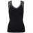 Pieces Top 'Barbera' - Schwarz - XL