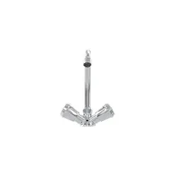 Stiebel Eltron Zweigriff-Wand-Armatur MAZ, A 205621 A 134 mm, für Mini-Durchlauferhitzer