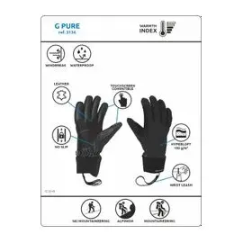 C.A.M.P. Winterhandschuh G Pure Schwarz M