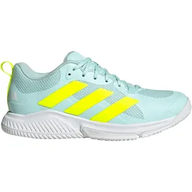 adidas Court Team 2.0 Damen Dusky Petrol/Lucid Pink/FTWR White 38 2/3