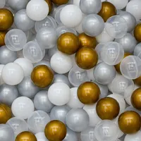 LittleTom 200 Bunte Bälle für Bällebad - 5,5cm Bällebad Bälle Kinder Spielbälle Bällepool