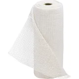 ANRO Teppichunterlage Gumminetz Antirutschnetz Teppich Antirutschunterlage, (1-St), Gitter-Rutschunterlage, individuell zuschneidbar 60x200cm Weiß weiß 60 cm x 200 cm x 3 mm