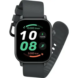 Zeblaze GTS 3 GPS 40 mm Aluminiumgehäuse Grau Sportarmband Grau One Size