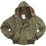 Sturm Bundeswehr und Freizeitshop US N2B Fliegerjacke oliv, L - Grün - L