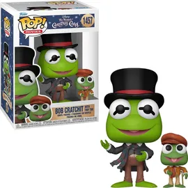 Funko, LLC The Muppets Christmas Carol - Kermit mit Tiny Tim 9 cm