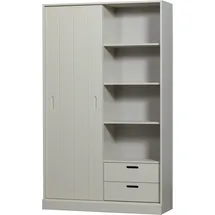 Woood Mila 120 x 42 x 200 cm Grau