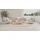 homsy by ana johnson Gartenlounge-Set HOMSY BY ANA JOHNSON "Hilo", beige, Aluminium, Sitzmöbel-Sets, inkl. 2 Sessel, 1 Sofa, 1 Tisch, Sitz- und Rückenkissen, 2 Dekokissen, Topseller