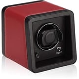 MODALO Uhrenbeweger (Watch Winder) Saturn Style MV4 für 1 Uhr - Rotes Leder 2...