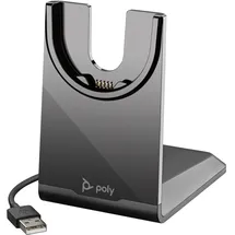 Poly Ladeschale für Voyager Focus 2 und Voyager 4300 Headsets; USB-A