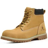 SL-Saint wasserdichte Stahlzehe Klassische UPGRADED Arbeitsstiefel für Männer Bau Isolierte Sicherheitsschuhe... (numeric_46) - 46 EU Weit