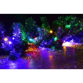 Nipach LED Lichterkette 40er warmweiß oder bunt 3,9m Außen BA11207 - Grün