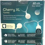 Kaemingk Lumineo LED Lichterkette Cherry Twinkle Warmweiß 8 Funktionen 60 LED 9 Meter