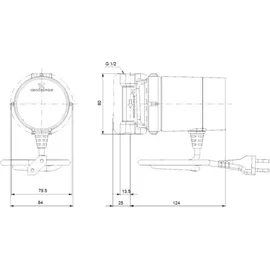 Grundfos Zirkulationspumpe 93093850 COMFORT 15-14 B TU DACH