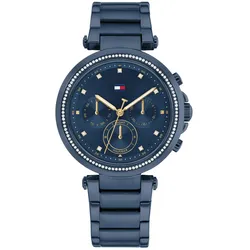 Tommy Hilfiger 1782704 Damenuhr Emily Multifunktion Blau