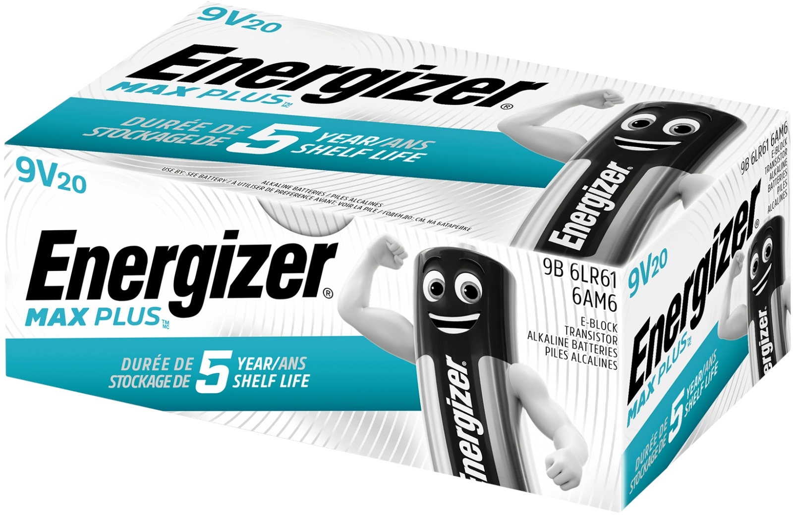 Preisvergleich Produktbild Energizer Eco Advanced E-Block (9V) - 20er Pack