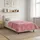 vidaXL Sommerdecke Rosa 155 x 220 cm Mikrofaser und Teddy-Fleece