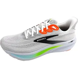 Brooks Ghost 17 Herren White/Pink Clay/Gecko 43