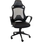 Lemodo NATIV Drehstuhl Mesh-Gewebe Schwarz