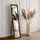 Tulup Standspiegel 36 x 156 cm Schwarz