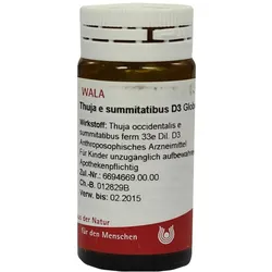 Thuja E Summitatibus D 3 Globuli 20 g