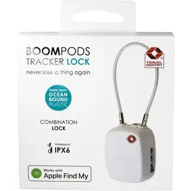 BOOMPODS LOCK TSA Bag Tracker White