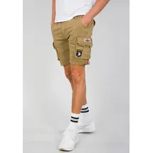 Alpha Industries Cargoshorts Crew Short Patch Beige 38
