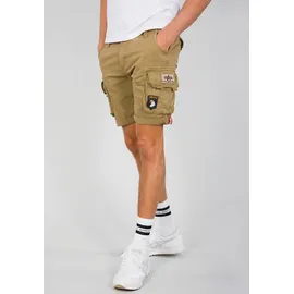 Alpha Industries Cargoshorts Crew Short Patch Beige 38