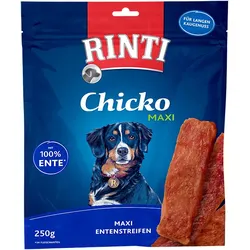 RINTI Chicko Maxi 250 Gramm Hundesnacks Sparpaket 9 x 250 Gramm Ente