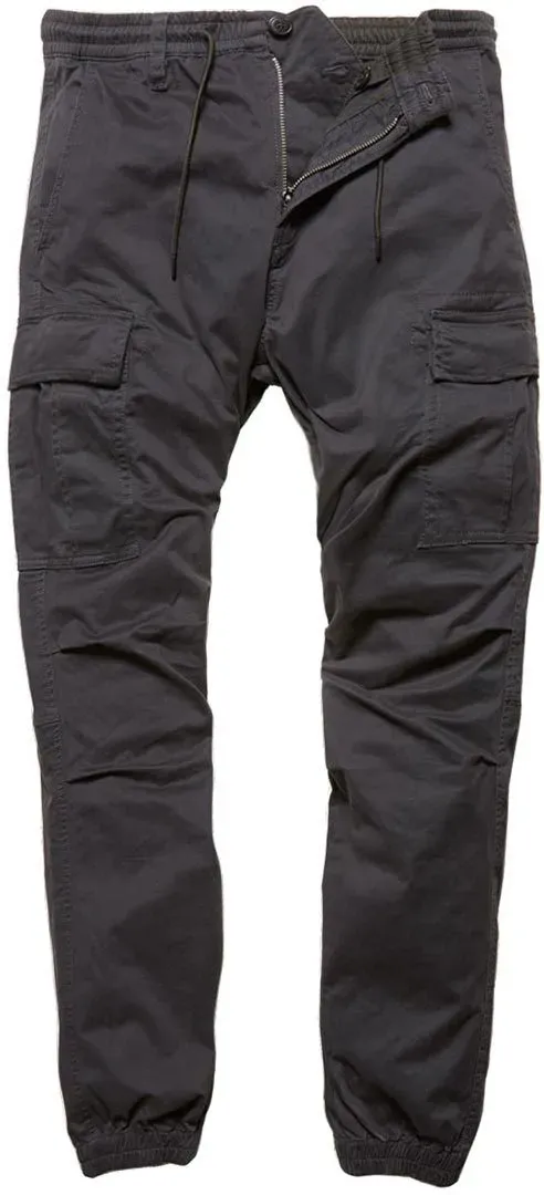 Vintage Industries Vince Cargo Jogger Broek, grijs, 29 Voorman