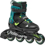 Rollerblade Microblade XT schwarz/petrol/grün 36,5-40,5