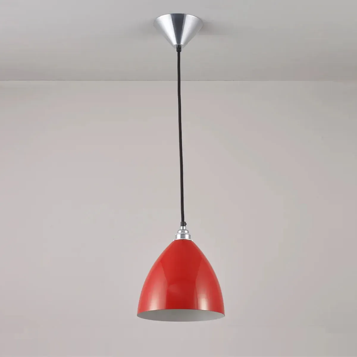 Original BTC Task Pendant Light Pendelleuchte, Rot