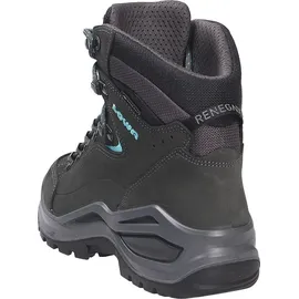Lowa Renegade GTX Mid Damen Asphalt/Türkis 37,5