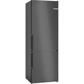 Bosch Serie 4 KGN49VXDT Kühl-Gefrierkombination (440 l, 2030 mm hoch, Black Steel-antifingerprint)