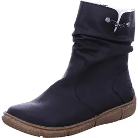 Rieker Damen Klassische Stiefeletten Z3771, Frauen Stiefeletten,Winterschuhe,gefüttert,Boots,Stiefel,Bootee,Booties,schwarz (00),39 EU | Gr.: 39