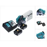 Makita DCC 500 RG Akku Diamantschneider 18 V 125 mm Brushless + 2x Akku 6,0 Ah + Ladegerät