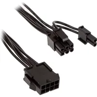 Kolink Adapter 4+4-Pin CPU auf 6+2-Pin-PCIe, schwarz