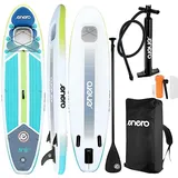 Set: Aufblasbares SUP-Board mit Sichtfenster 300X81X15CM