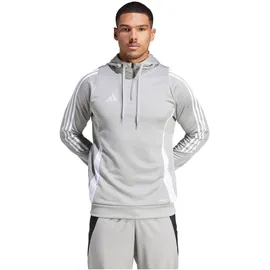 Adidas Tiro24 Training Kapuzenpullover - Team Mid Grey / White - L