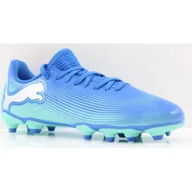 Puma Future 7 Play FG/AG Fußballschuhe Kinder 01 hyperlink blue/mint/white 38