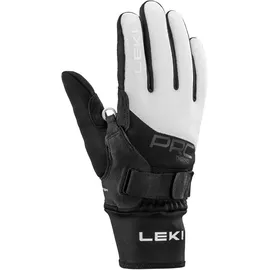Leki PRC ThermoPlus Shark Langlaufhandschuhe Schwarz/Weiß 7