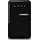Smeg FAB10LBL6 Retro-Kühlschrank (122 l, 970 mm hoch, Schwarz)