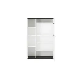 Höffner Highboard ¦ weiß ¦ Maße (cm): B: 92 H: 141 T: 40.0