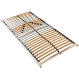 Lattenrost 90x190 cm vormontiert 28 Latten 5-Zonen belastbar ca. 150 Kg Birkenschichtholz