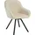 Tectake Drehbarer Armlehnstuhl Snug Polyester creme