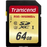 Transcend SDXC 64GB Class 10 95MB/s UHS-I U3