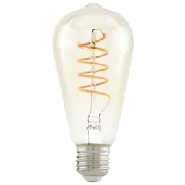 EGLO LED Leuchtmittel Edison ST64 E27 4W amber