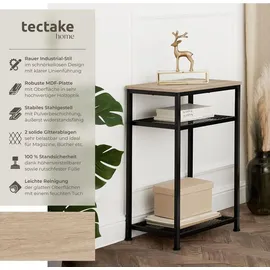 Tectake York Braun Eiche 45,5 x 36 x 75,5 cm